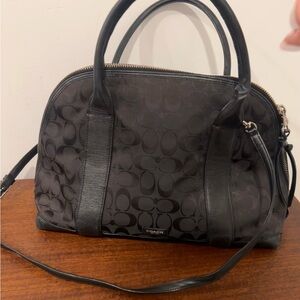 Coach Black Satchel